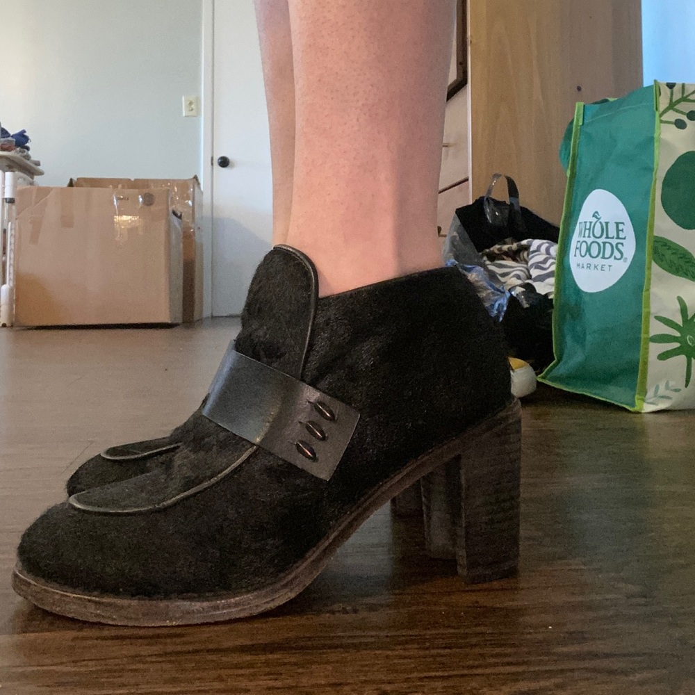 Rag and Bone Pony Hair Mules